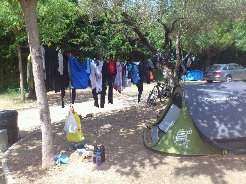 20. Tag - Ruhetag am Campingplatz von Sitges